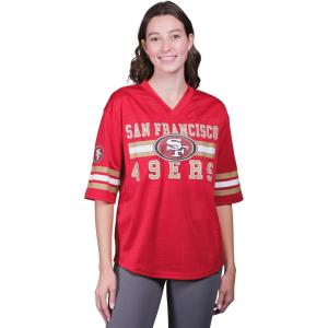 imageUltra Game Womens NFL Official Soft Mesh Vintage Gameday ShirtTeam Color 24