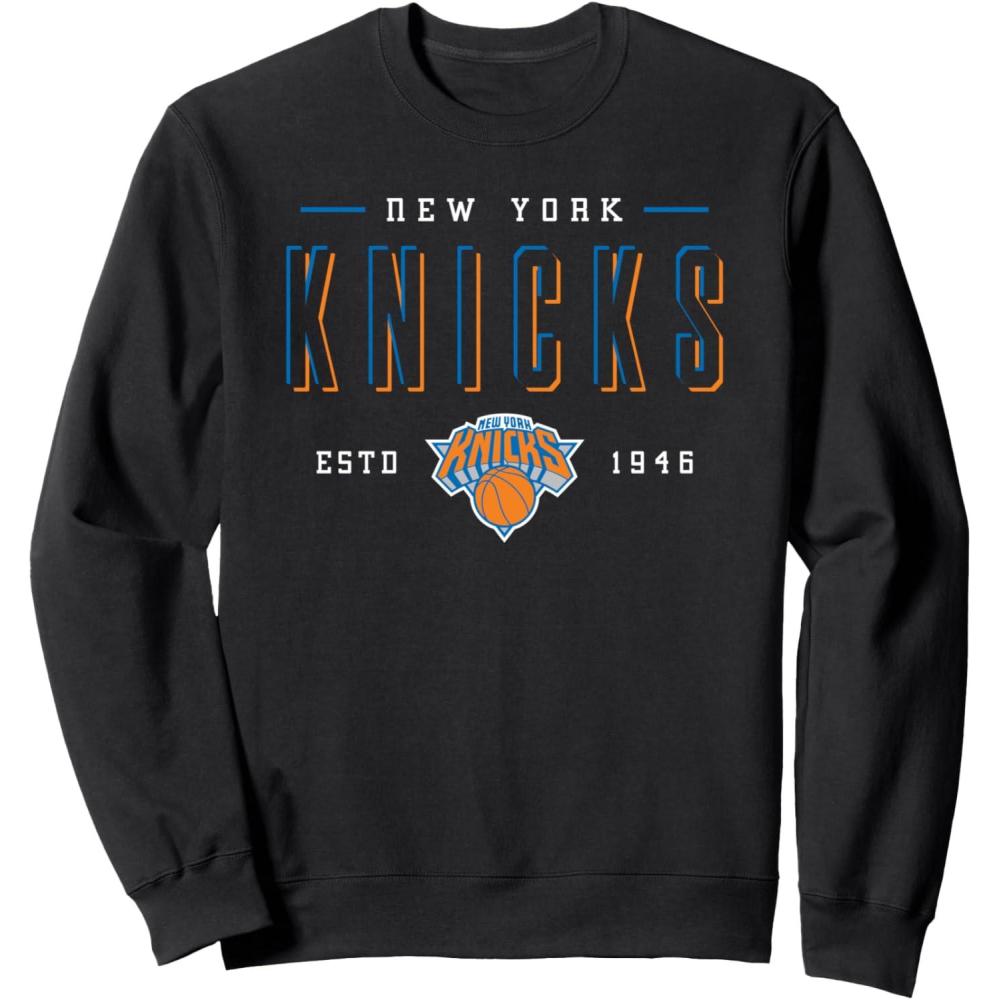 imageNBA Official New York Knicks Negative Space SweatshirtBlack