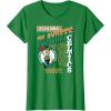 imageBoston Celtics 2024 NBA Licensed Playoffs TShirtKelly Green