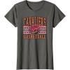 imageCleveland Cavaliers NBA Adult Unisex Grey XSmall Classic Crew Neck Short Sleeve TShirtAsphalt Grey