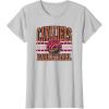 imageCleveland Cavaliers NBA Adult Unisex Grey XSmall Classic Crew Neck Short Sleeve TShirtSilver Grey