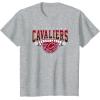imageNBA Cleveland Cavaliers Coming At Ya TShirtHeather Grey