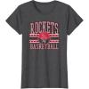 imageNBA Houston Rockets Courtside TShirtDark Heather Grey