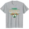imageNBA Licensed Boston Celtics 2024 Playoffs TShirtHeather Grey