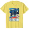 imageOklahoma City Thunder TShirt Black Small Unisex Short Sleeve Classic NBA Team Breakaway TShirtLemon Yellow