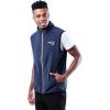 imageUltra Game Mens Polar Fleece Vest with Reflective Zipper Tape