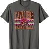 imageCleveland Cavaliers NBA Adult Unisex Grey XSmall Classic Crew Neck Short Sleeve TShirtAsphalt Grey