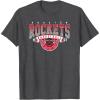 imageNBA Houston Rockets Coming At Ya TShirtDark Heather Grey