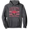 imageNBA Houston Rockets Courtside Pullover HoodieDark Heather Grey