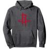 imageNBA Houston Rockets Officially Licensed Pullover HoodieDark Heather Grey