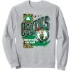 imageNBA Official Boston Celtics Barred Player SweatshirtHeather Grey