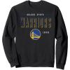 imageNBA Official Golden State Warriors Negative Space SweatshirtBlack