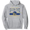 imageNBA Official Golden State Warriors Up Top Hark Pullover HoodieHeather Grey