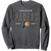 imageNBA Official Indiana Pacers Negative Space SweatshirtDark Heather Grey