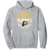 imageNBA Official Indiana Pacers Playoffs 2025 Game Time Pullover HoodieHeather Grey