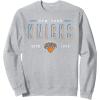 imageNBA Official New York Knicks Negative Space SweatshirtHeather Grey