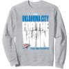 imageNBA Official Oklahoma City Thunder For the Win 2025 Playoffs SweatshirtHeather Grey