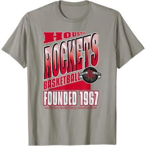 imageHouston Rockets NBA Breakaway TShirt  Mens Black Small Classic Fit Short Sleeve Crew Neck TShirtSlate Grey