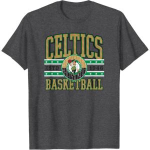 imageNBA Boston Celtics Courtside TShirtDark Heather Grey