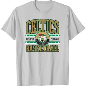 imageNBA Boston Celtics Courtside TShirtSilver Grey