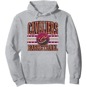imageNBA Cleveland Cavaliers Courtside Pullover HoodieHeather Grey