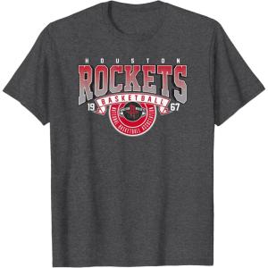 imageNBA Houston Rockets Coming At Ya TShirtDark Heather Grey
