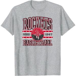 imageNBA Houston Rockets Courtside TShirtHeather Grey
