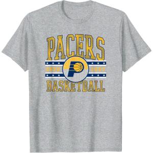 imageNBA Indiana Pacers Courtside TShirtHeather Grey
