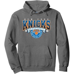 imageNBA New York Knicks Coming At Ya Pullover HoodieAsphalt Grey