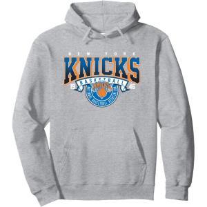 imageNBA New York Knicks Coming At Ya Pullover HoodieHeather Grey
