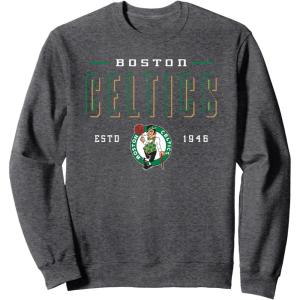 imageNBA Official Boston Celtics Negative Space SweatshirtDark Heather Grey