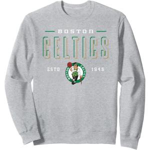 imageNBA Official Boston Celtics Negative Space SweatshirtHeather Grey