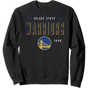 imageNBA Official Golden State Warriors Negative Space SweatshirtBlack