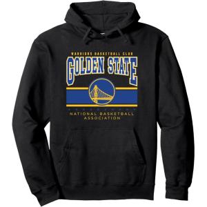 imageNBA Official Golden State Warriors Up Top Hark Pullover HoodieBlack