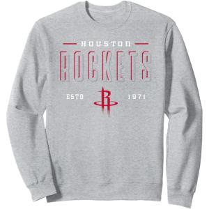 imageNBA Official Houston Rockets Negative Space SweatshirtHeather Grey