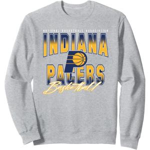 imageNBA Official Indiana Pacers Fade Out SweatshirtHeather Grey