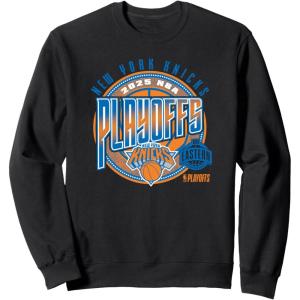 imageNBA Official New York Knicks 2025 Playoffs Game Day SweatshirtBlack