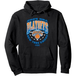 imageNBA Official New York Knicks Exclusive Playoffs 2025 Pullover HoodieBlack