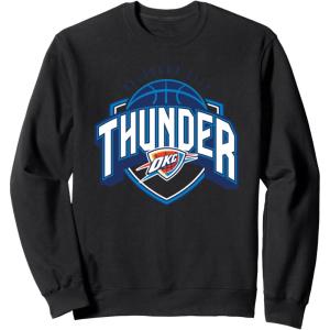 imageNBA Official Oklahoma City Thunder Hang Time SweatshirtBlack