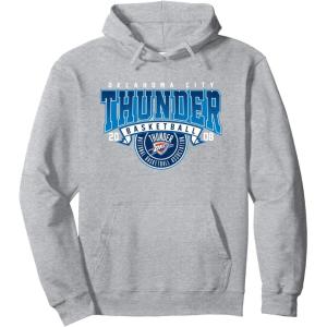 imageNBA Oklahoma City Thunder Coming At Ya Pullover HoodieHeather Grey