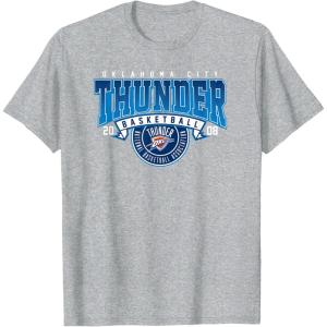 imageNBA Oklahoma City Thunder Coming At Ya TShirtHeather Grey