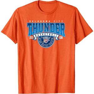 imageNBA Oklahoma City Thunder Coming At Ya TShirtOrange