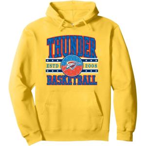 imageNBA Oklahoma City Thunder Courtside Pullover HoodieLemon Yellow