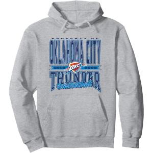 imageNBA Oklahoma City Thunder Nonstop Action Pullover HoodieHeather Grey