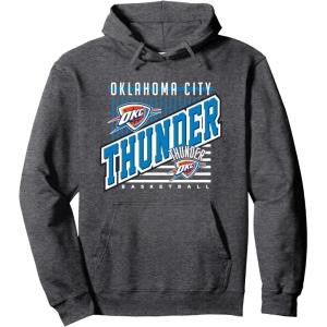 imageNBA Oklahoma City Thunder Rise Above Pullover HoodieDark Heather Grey