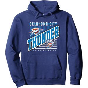 imageNBA Oklahoma City Thunder Rise Above Pullover HoodieNavy Blue