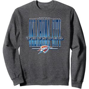 imageNBA Oklahoma City Thunder Stretch SweatshirtDark Heather Grey