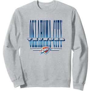 imageNBA Oklahoma City Thunder Stretch SweatshirtHeather Grey