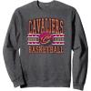 imageNBA Cleveland Cavaliers Courtside SweatshirtDark Heather Grey