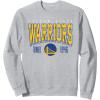 imageNBA Official Golden State Warriors Battle Tested SweatshirtHeather Grey